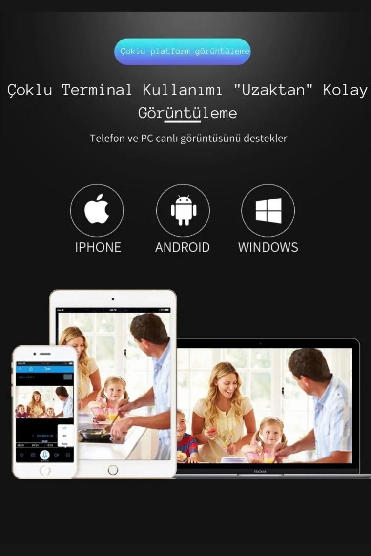 Venüs Shopping Ev Güvenlik Wifi Akıllı Kamera Bebek Telsiz Hareket Algılama Ile Izleme Ses Dinleme