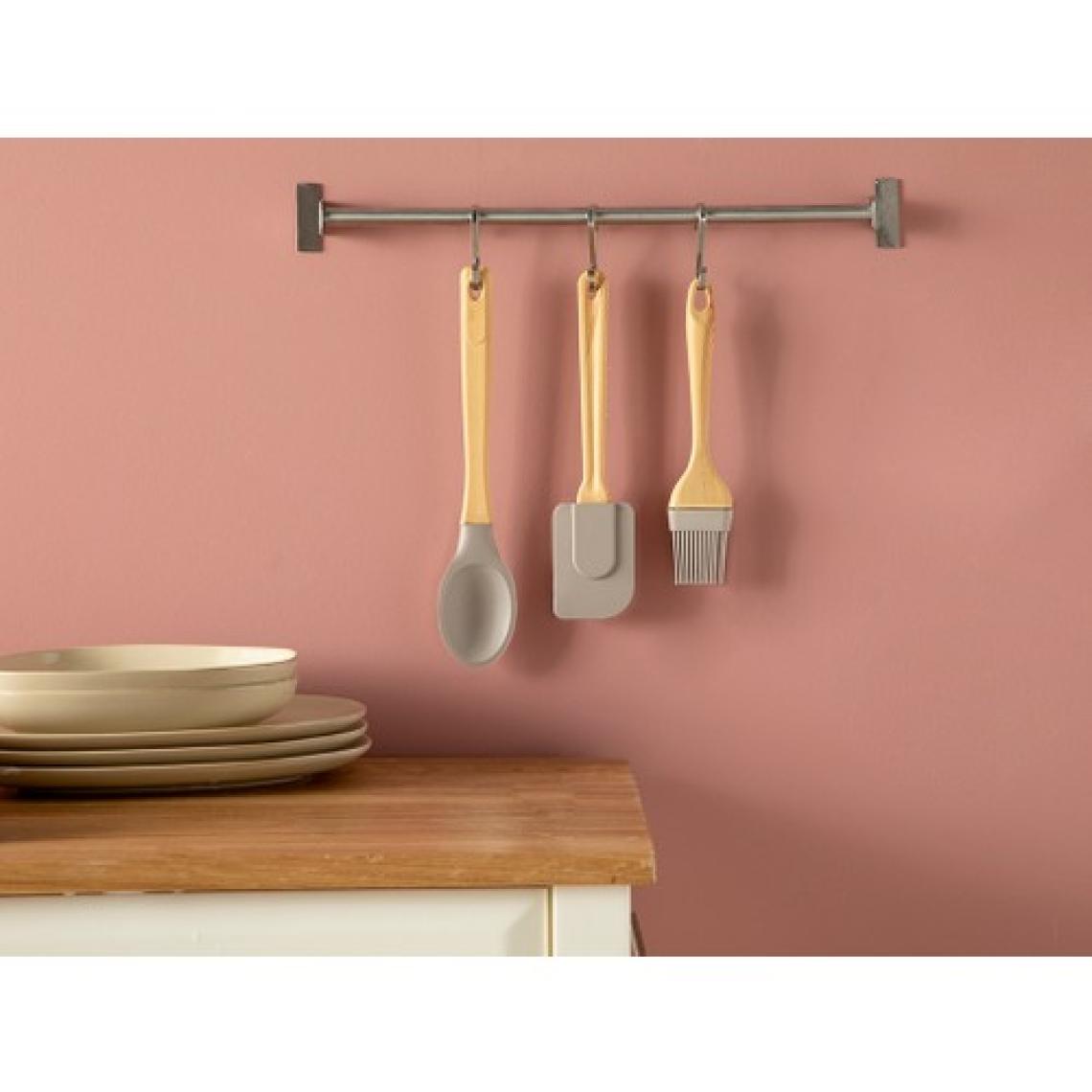 English Home Eddy Silikon Servıs Kaşığı 29 cm Koyu Bej