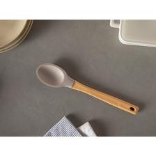 English Home Eddy Silikon Servıs Kaşığı 29 cm Koyu Bej