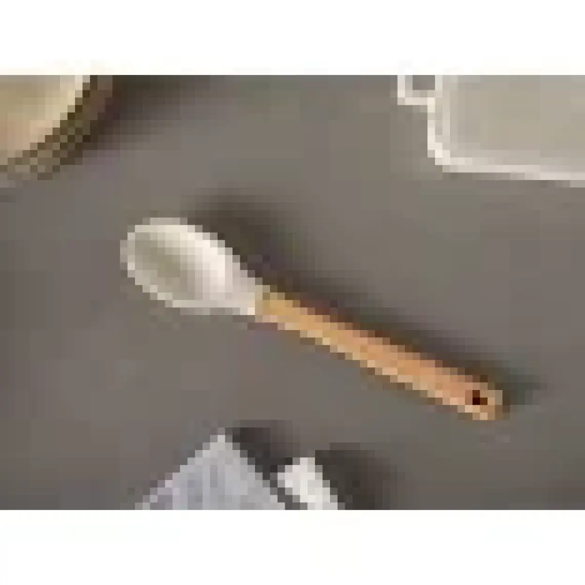English Home Eddy Silikon Servis Kaşığı 29 cm Açık Bej