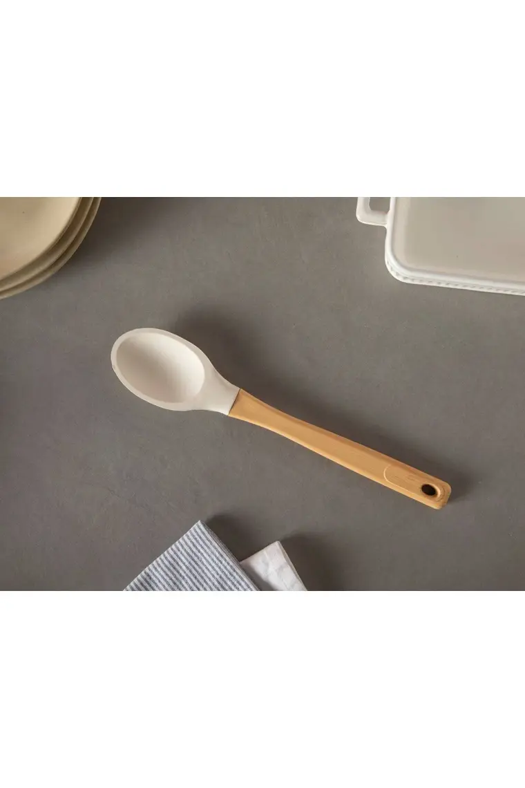 English Home Eddy Silikon Servis Kaşığı 29 cm Açık Bej