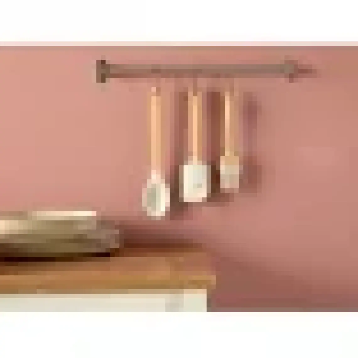 English Home Eddy Silikon Servis Kaşığı 29 cm Açık Bej