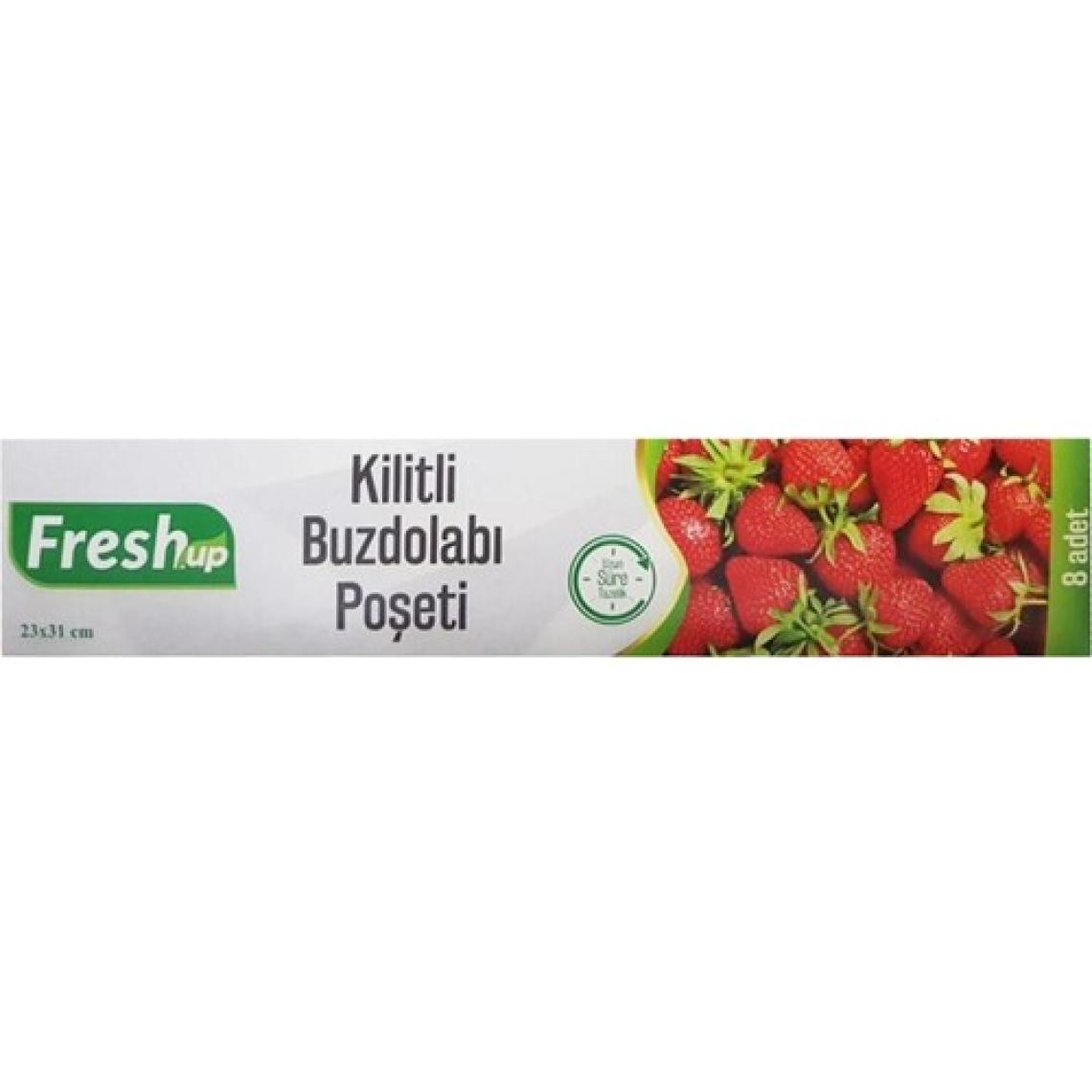 Fresh Up Kilitli Buzdolabı Poşeti Büyük 23X31 cm - 8 Adet