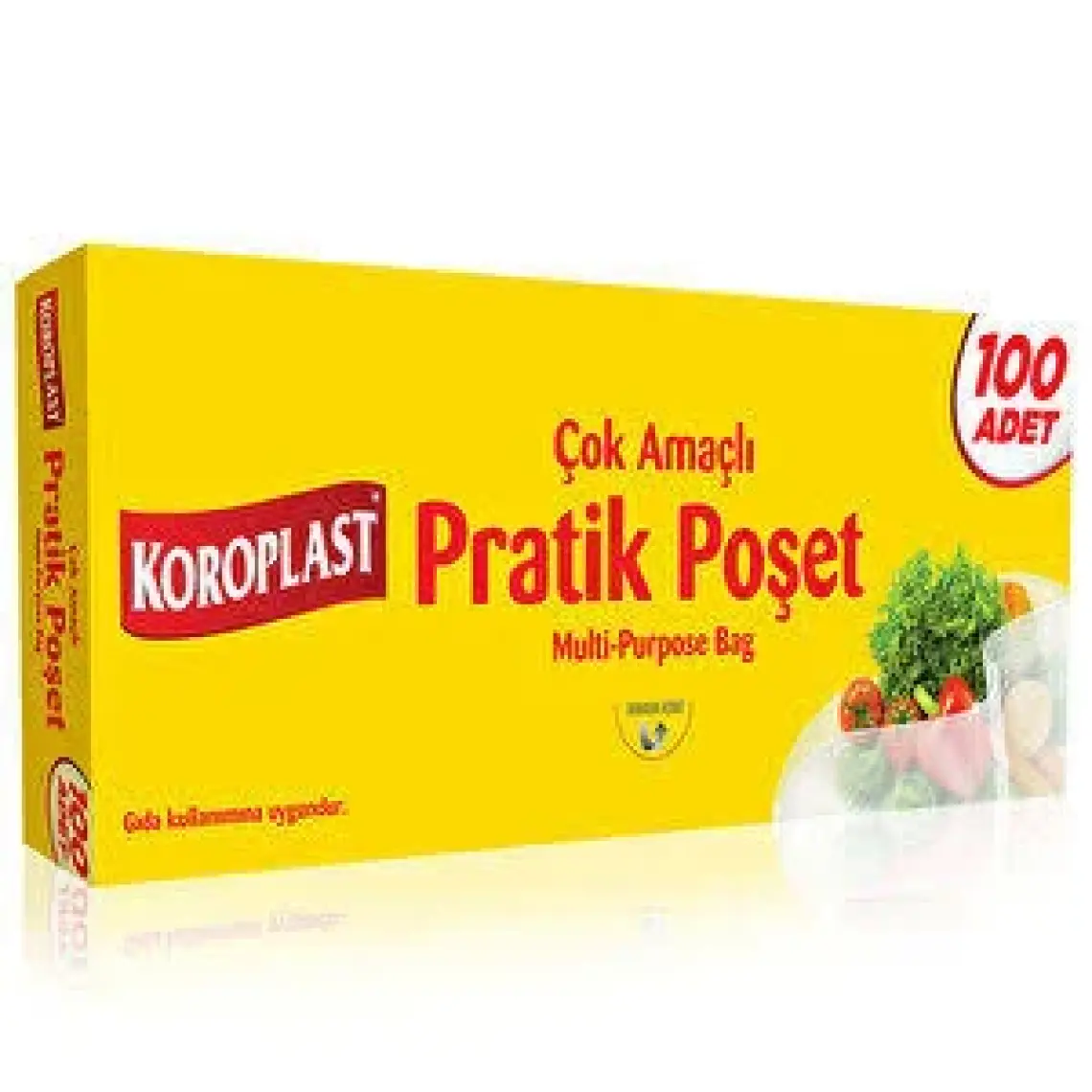 Koroplast Çok Amaçlı Pratik Poşet 100'lü