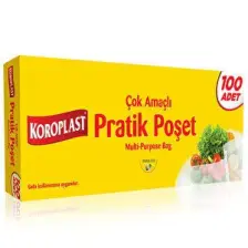 Koroplast Çok Amaçlı Pratik Poşet 100'lü