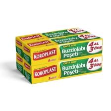 Buzdolabı Poşeti 4 Al 3 Öde Orta Boy 80 Li