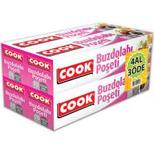 Cook Buzdolabı Poşeti Büyük Boy 30X45Cm