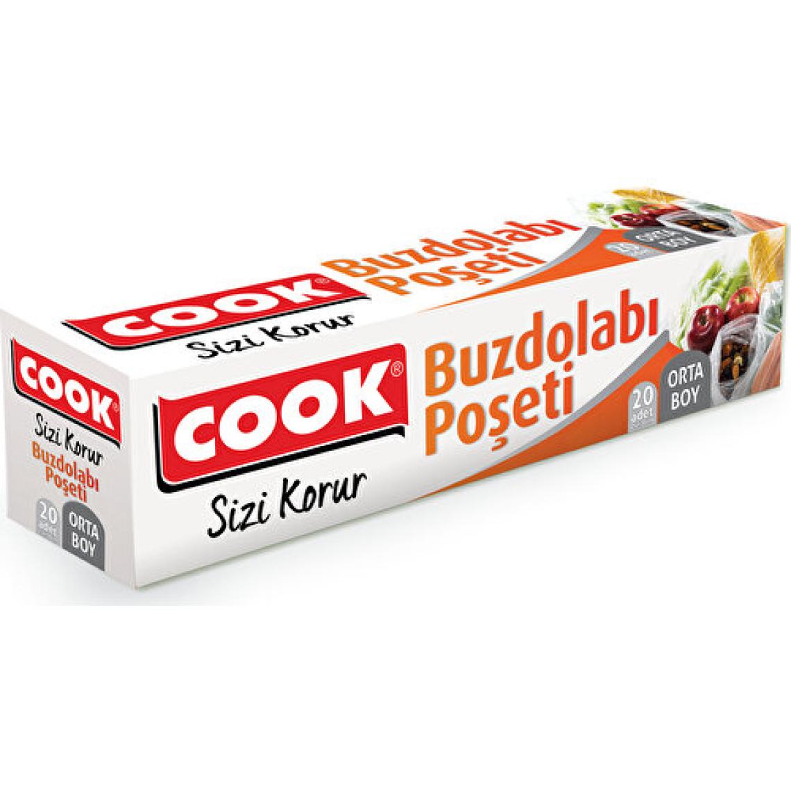 Cook Buzdolabı Poşeti 24 X 38 cm 20' li