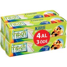 Fresh Up Kilitli Buzdolabı Poşeti 17X23 4 Al 3 Öde