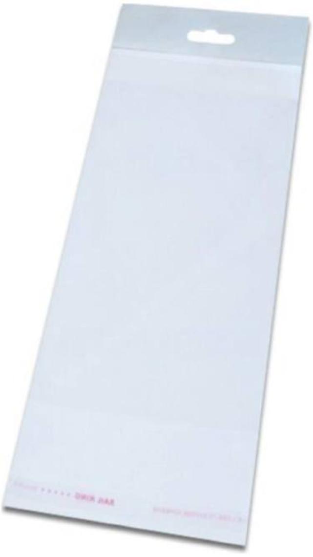10 X 25 Cm (Kapalı Hali 10 X 15 Cm) 100 'Lü Askılı Poşet - Meksika Şapkalı