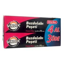 Buzdolabı Poşeti Orta Boy 3+1