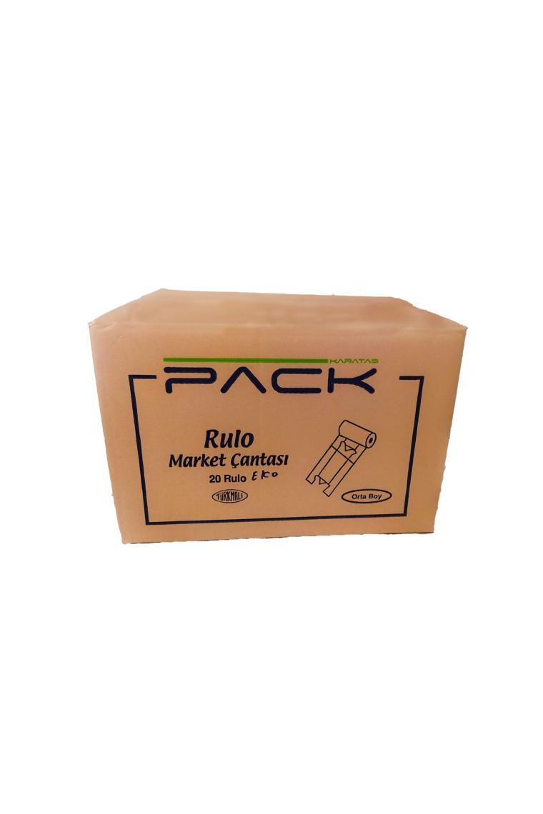 Pack Manav Rulo Hışır Poşet Orta Boy