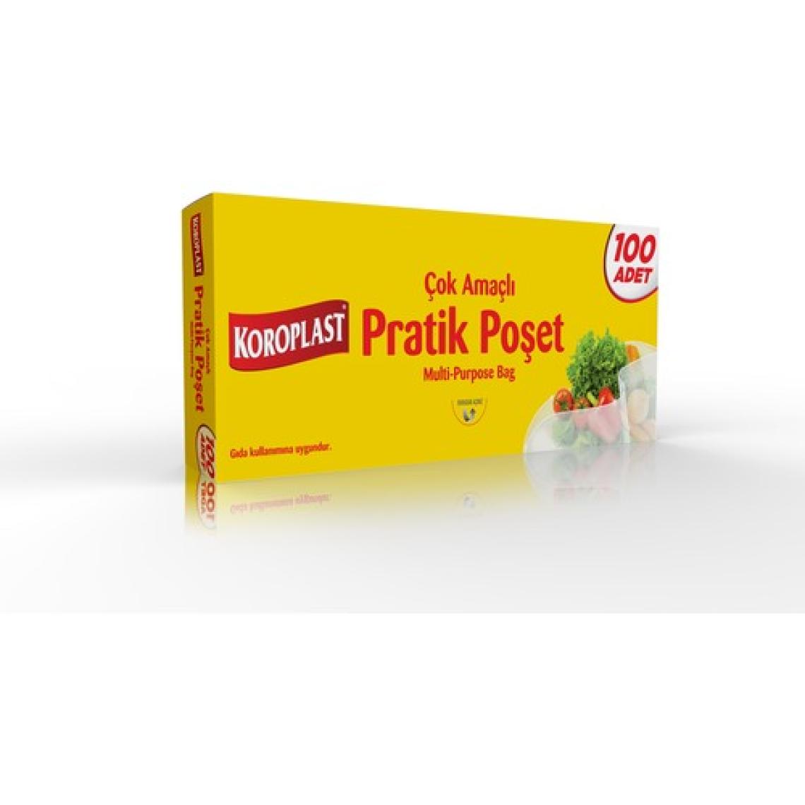 Koroplast Çok Amaçlı Pratik Poşet 100'lü
