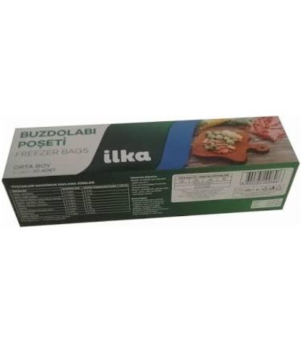 İlka Buzdolabı Poşeti Orta Boy 1 Paket