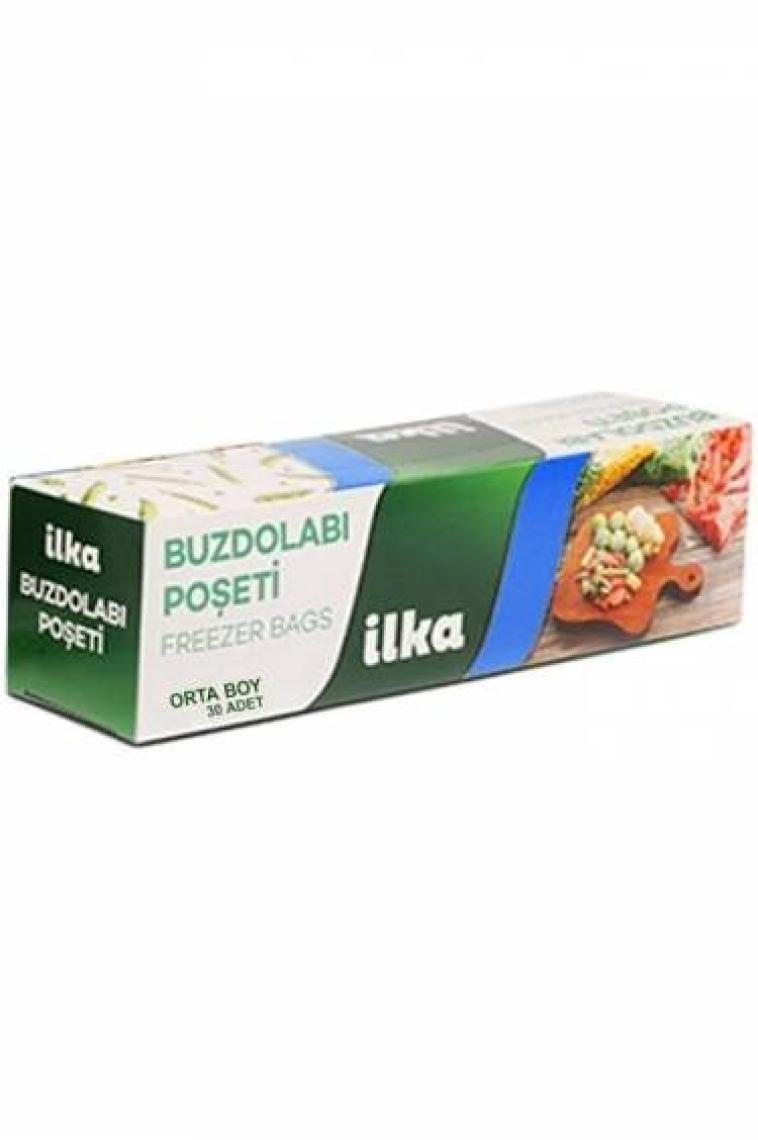 İlka Buzdolabı Poşeti Orta Boy 1 Paket