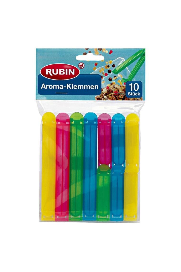 Poşet Klipsi Renkli 10 Adet