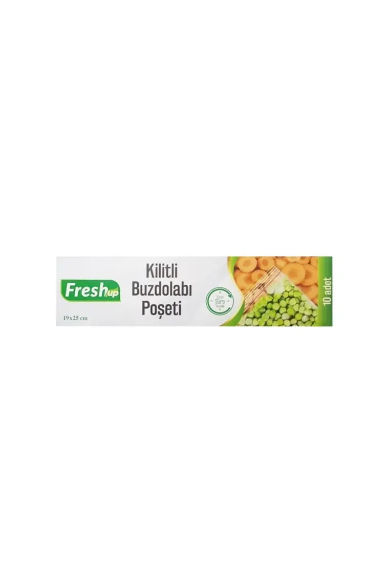 Fresh Up Kilitli Buzdolabı Poşeti Orta 19X25 cm - 10 Adet