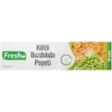 Fresh Up Kilitli Buzdolabı Poşeti Orta 19X25 cm - 10 Adet