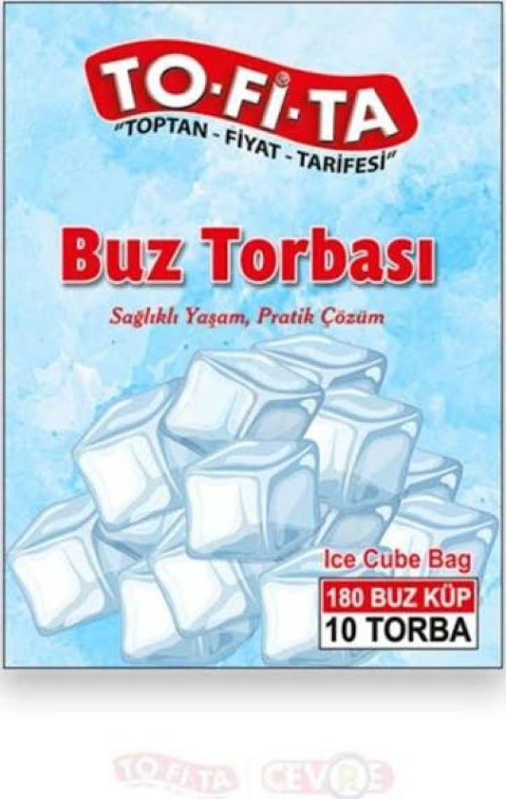 To-Fi-Ta Buz Torbası 10 Torba (180 Küp)