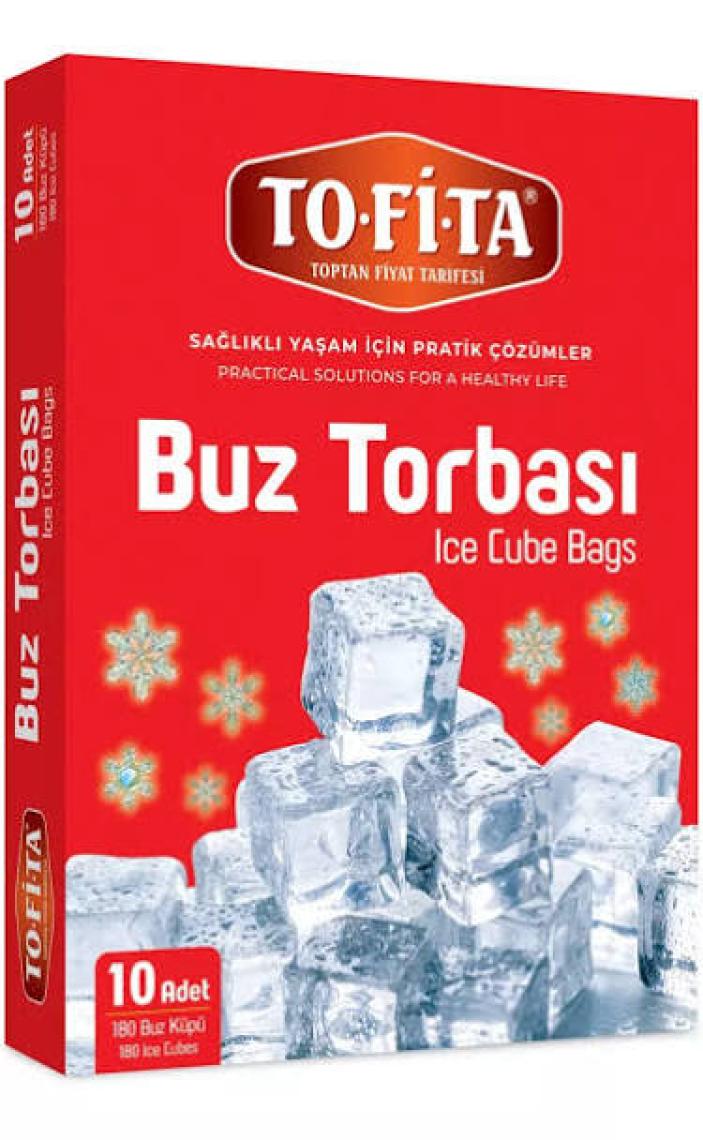 To-Fi-Ta Buz Torbası 10 Torba (180 Küp)