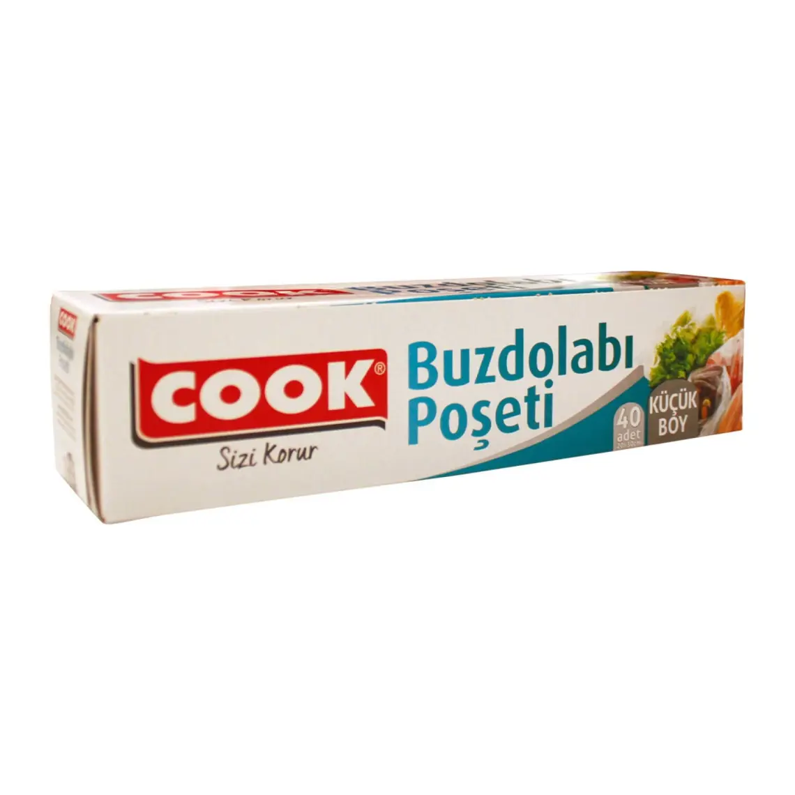 Cook Buzdolabı Poşeti 20 X 30 cm 30 Lu