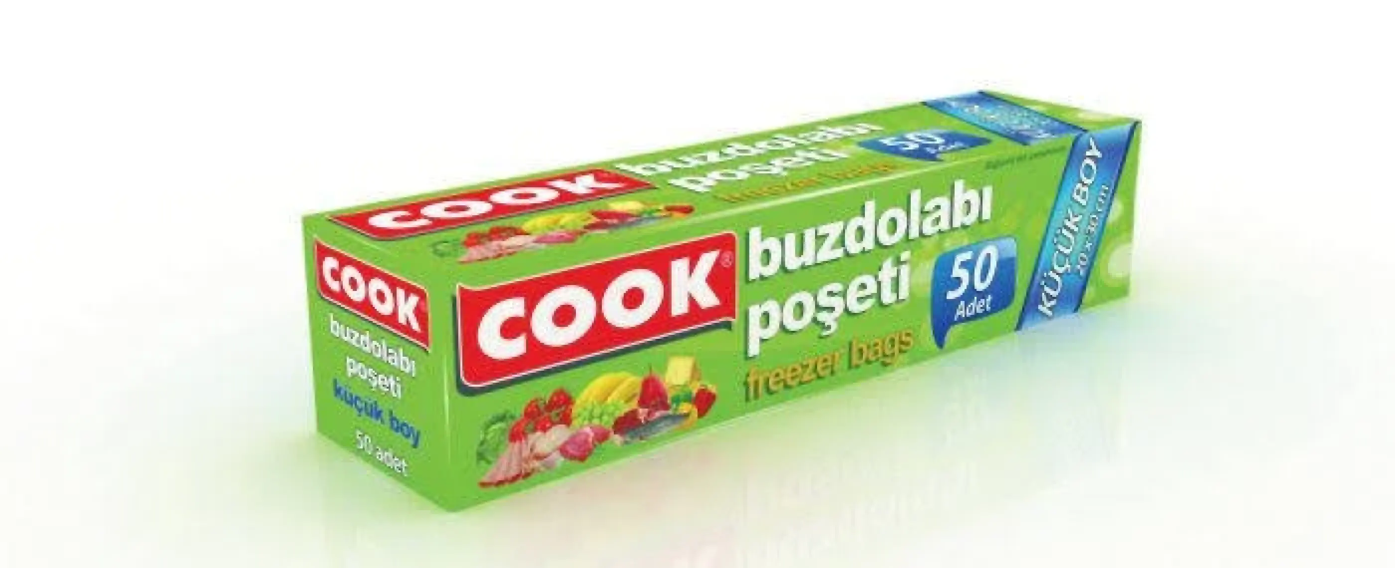 Cook Buzdolabı Poşeti 20 X 30 cm 30 Lu