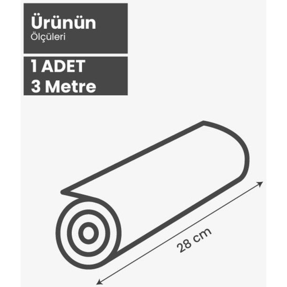Palpak Ev Tipi Tırtıklı Vakum Rulo EN:28CM Boy:3metre