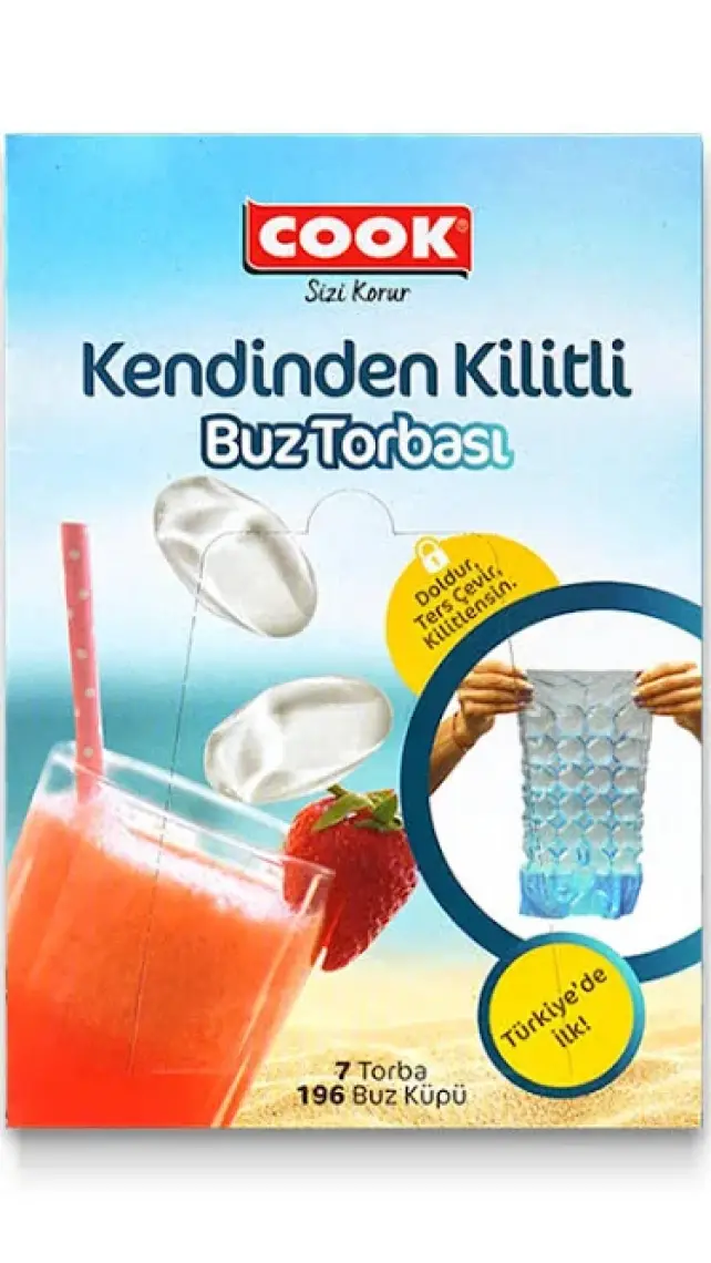 Cook Kendinden Kilitli Buz Torbası 7 Li