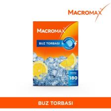 Macromax Kilitli Sistem Buz Torbası 196 Adet Buz Küpü, Sızdırmaz Pratik Kullan-At Buz Kalıbı Poşeti