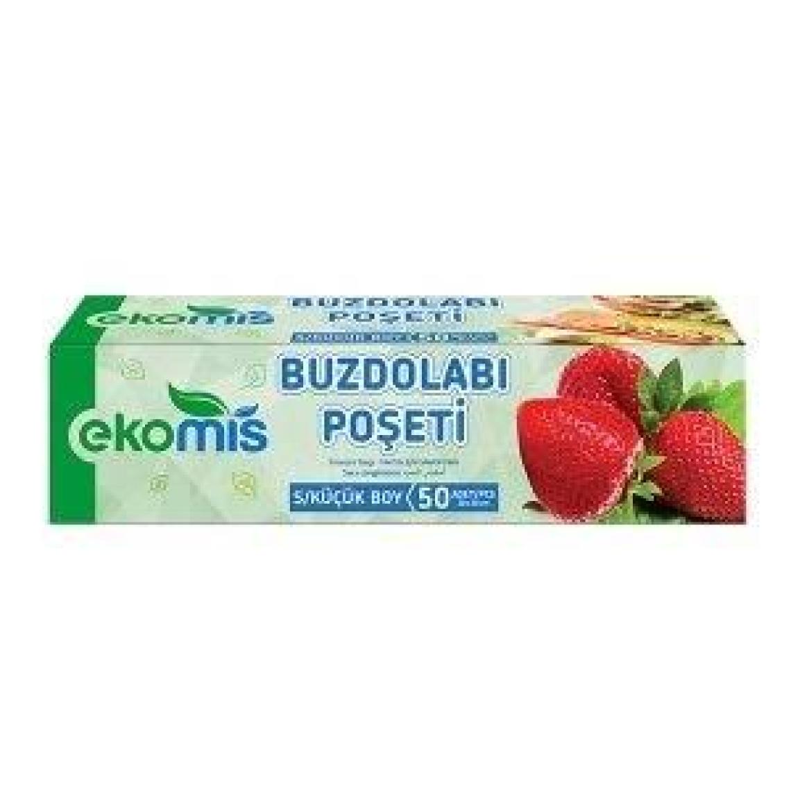 Ekomis Buzdolabı Poşeti Küçük Boy 50'li 20 x 30 cm