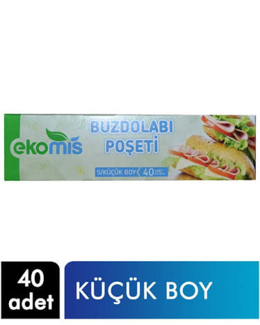Ekomis Buzdolabı Poşeti Küçük Boy 50'li 20 x 30 cm