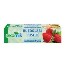 Ekomis Buzdolabı Poşeti Küçük Boy 50'li 20 x 30 cm