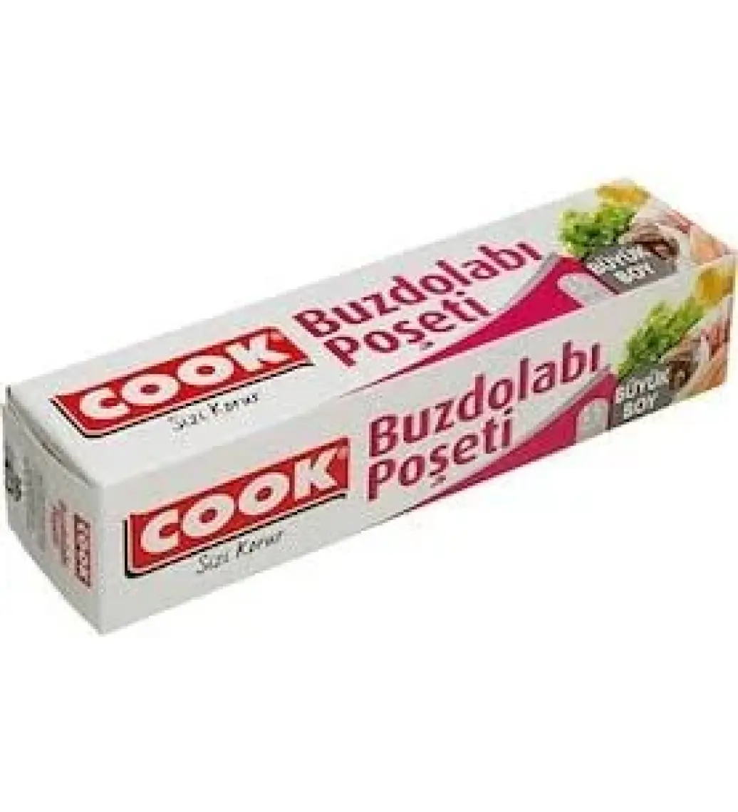 Cook Buzdolabı Poşeti Büyük Boy 30X45Cm