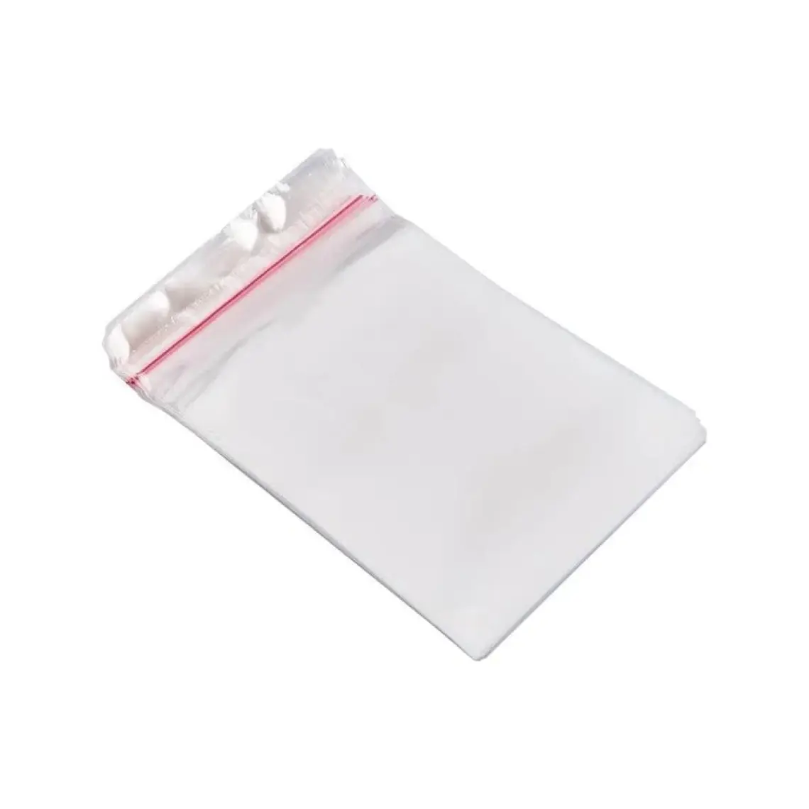30X40+5 cm (30*45) 500 Adet Şeffaf Bantlı Yapışkanlı Jelatin Poşet