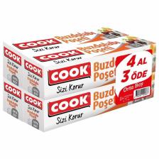 Hediyeli 3+1 Buzdolabı Poşeti 24x38 cm