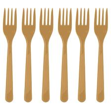 Gold 25'li  Plastik Çatal