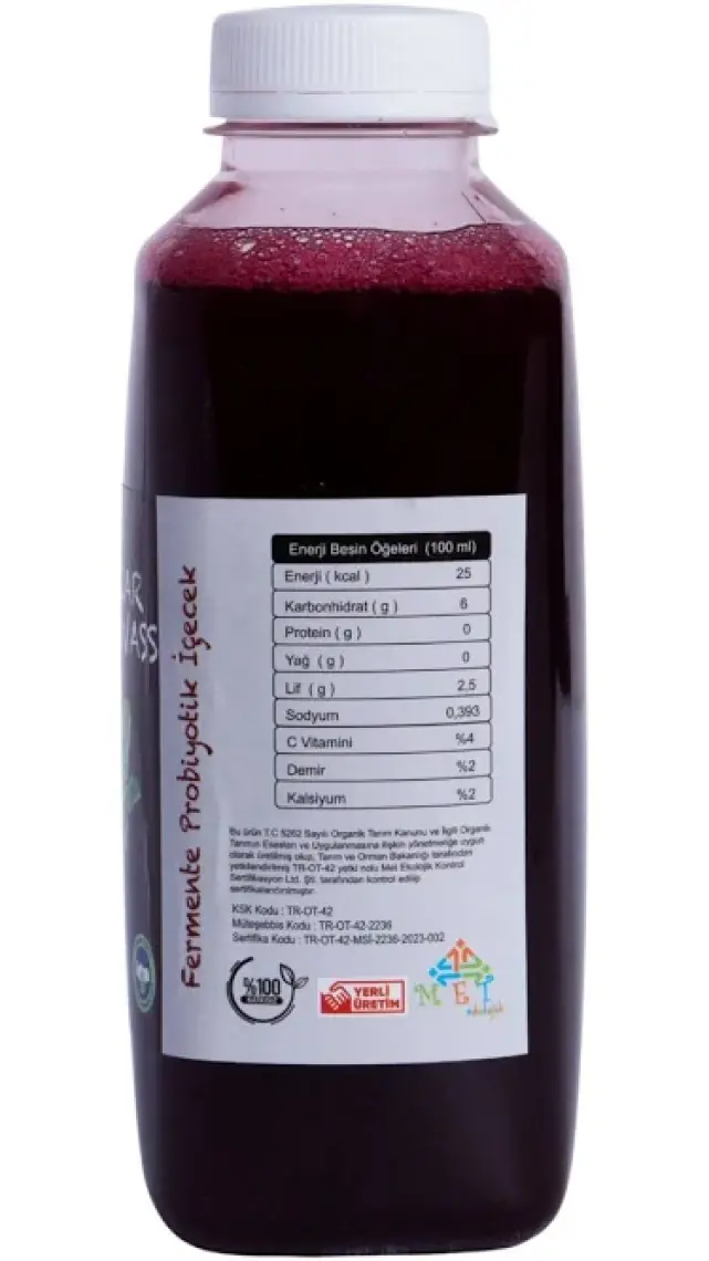 Beferment Organik Pancar Kvass Zencefilli 500 ml