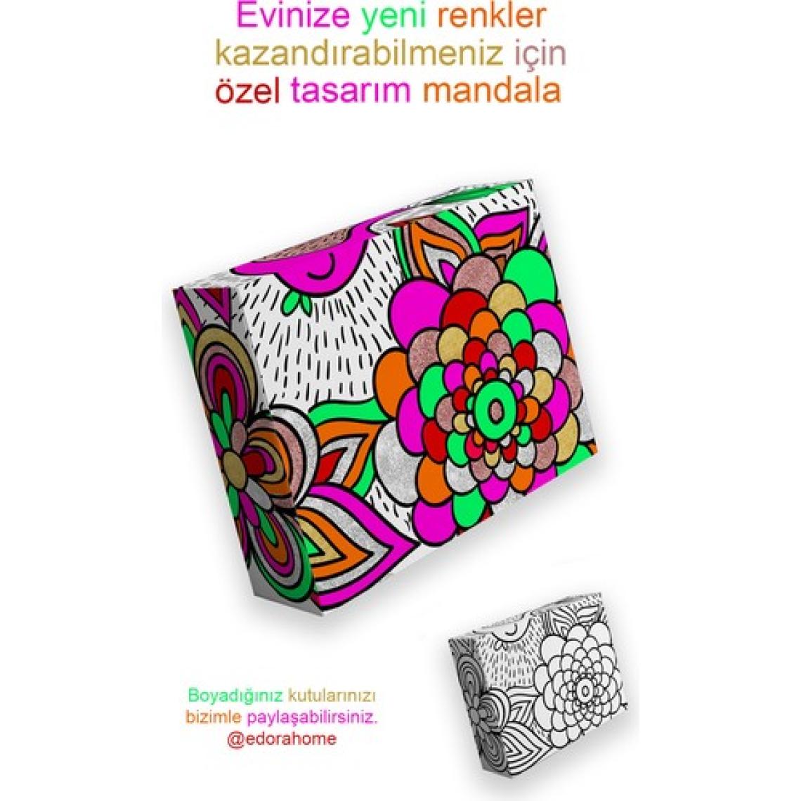 Edora Home Siyah Kağıt Rulo Havluluk - Metal Paslanmaz