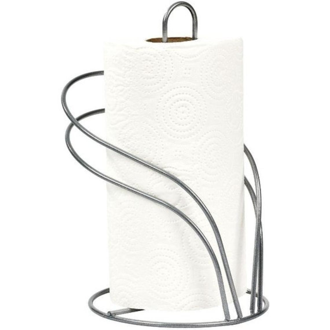 Edora Home Gümüş Kuğu Kağıt Rulo Havluluk, Dik Dekoratif Havlu Peçetelik - Metal Paslanmaz