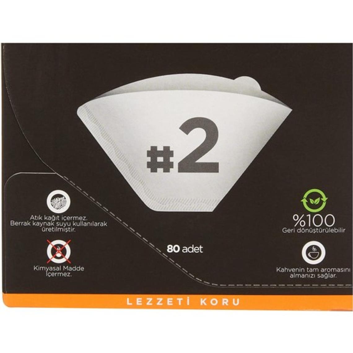 Cook Premium Filtre Kahve Kağıdı - Ebat 2