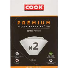 Cook Premium Filtre Kahve Kağıdı - Ebat 2