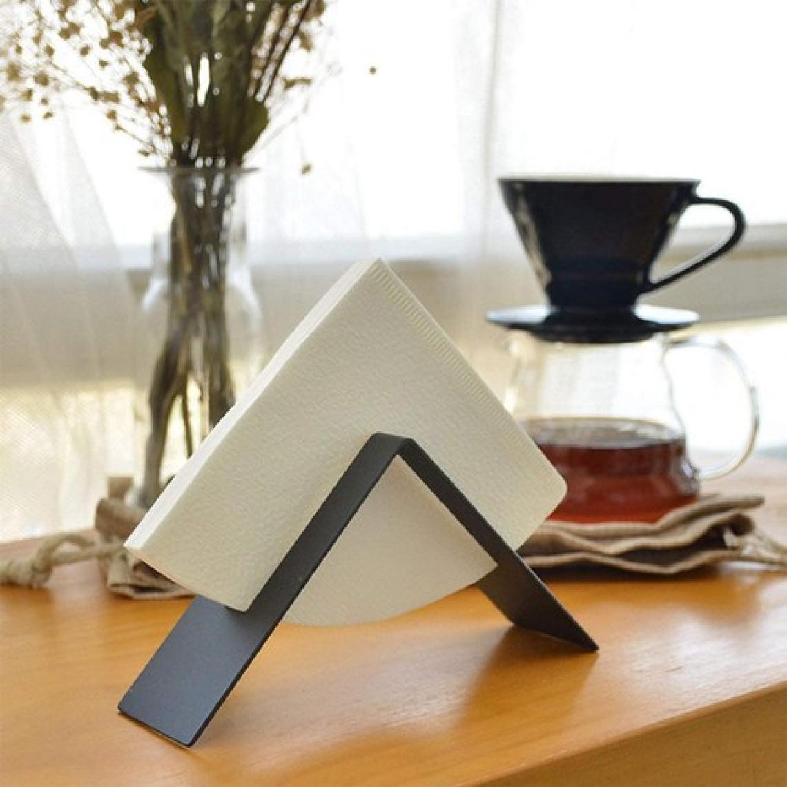 Thorqtech Filtre Kahve Kağıdı Tutucu Stand Aparatı Dekoratif Metal Peçetelik