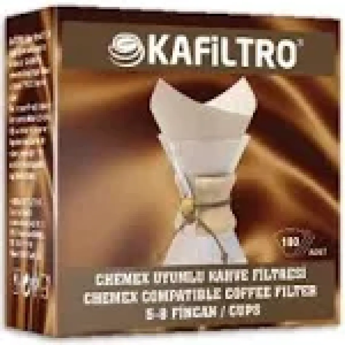 Kafiltro Chemex 5-8 Fincan Uyumlu Filtre Kahve Kağıdı 100'LÜ