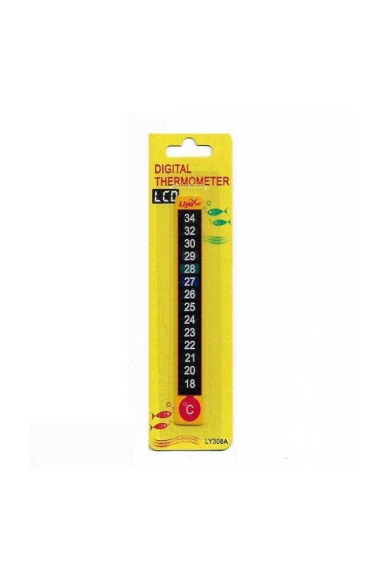 Dijital Yapışkanlı Akvaryum Derecesi Thermometer Lcd