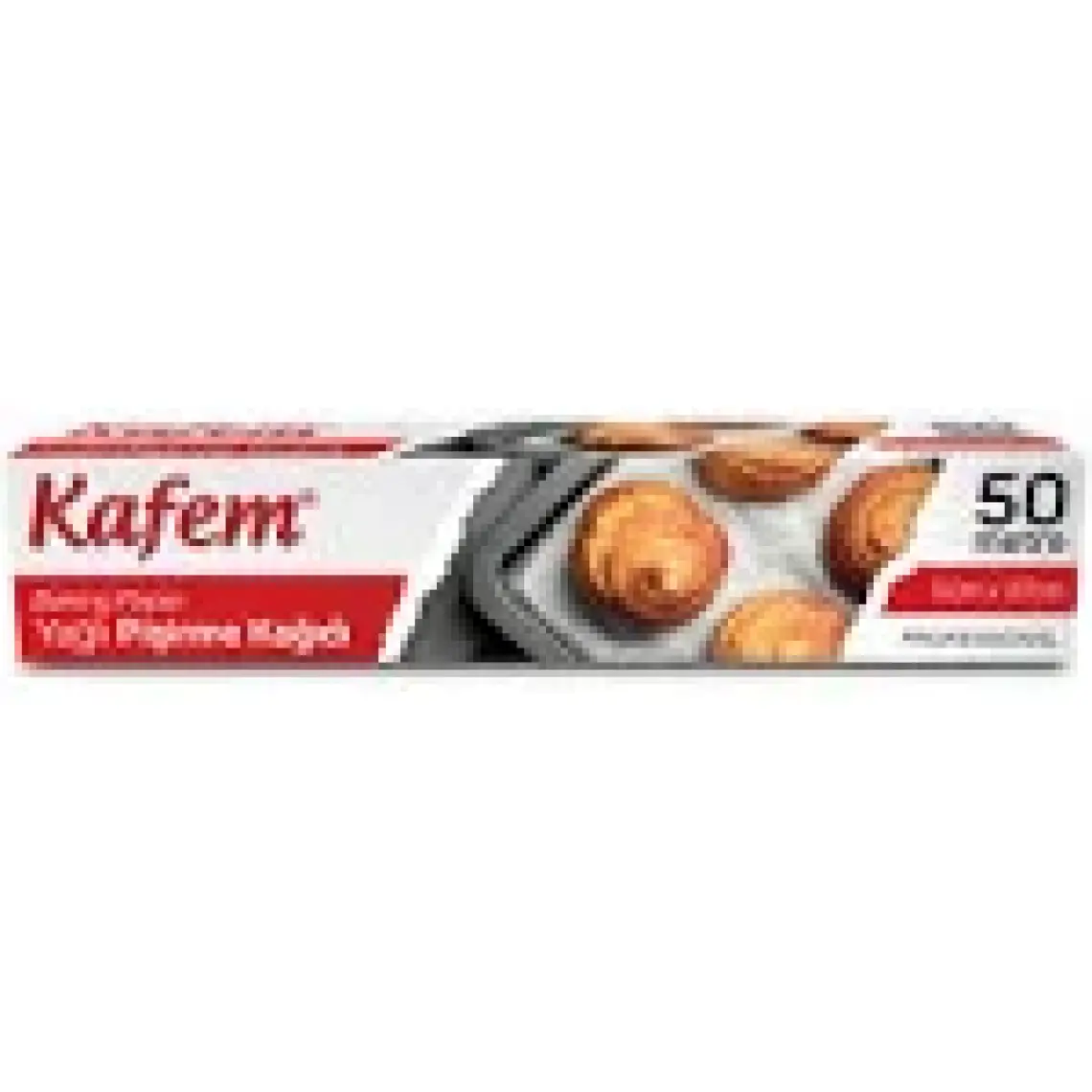 Kafem Pişirme Kağıdı Yağlı 50 mt 37 cm