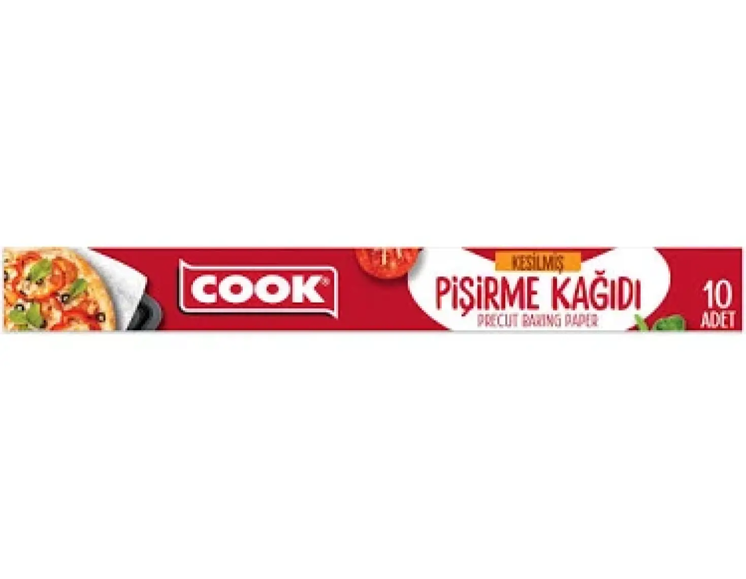 Cook Kesilmiş Yağlı Pişirme Kağıdı 37X42 cm 10 Lu
