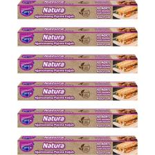 Parex Natura Ağartılmamış Organik Hazır Kesilmiş Pişirme Kağıdı 6 x 10'lu