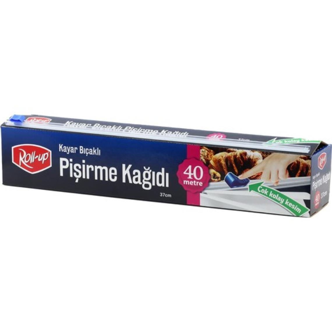 Roll-Up Yağlı Pişirme Kağıdı (Kayar Bıçaklı) 37 x 40 m