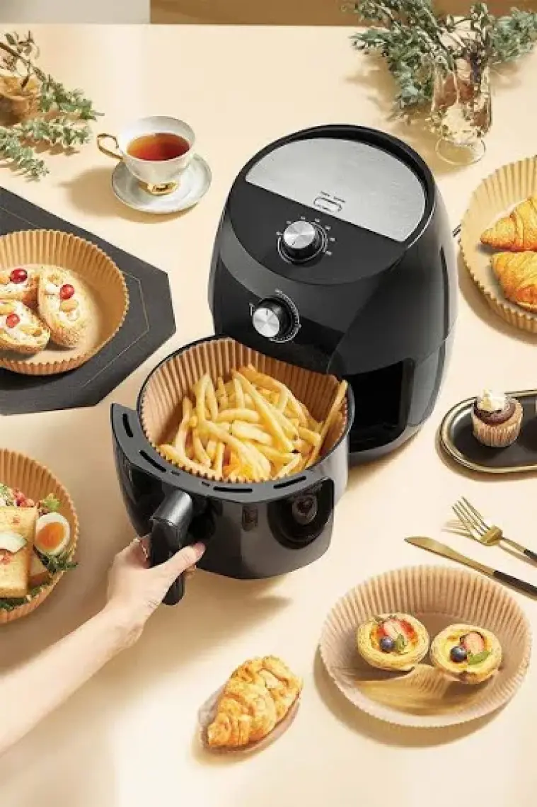 Roll-Up Airfryer Pişirme Kağıdı Kare 20 cm 50'li