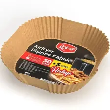 Roll-Up Airfryer Pişirme Kağıdı Kare 20 cm 50'li
